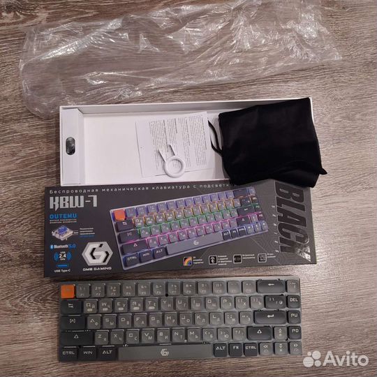 Механическая клавиатура Gembird KBW-7