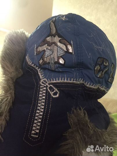 Шапка зимняя для мальчика Olle