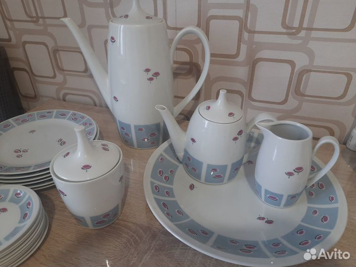 Сервиз Германия (кофейный). антиквариат, 50-е годы