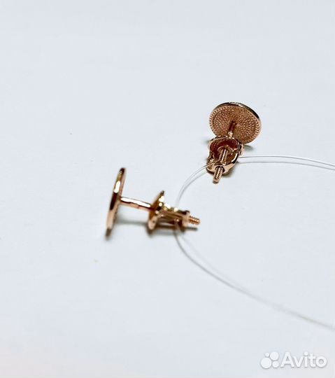 Серьги золотые 585-й пробы