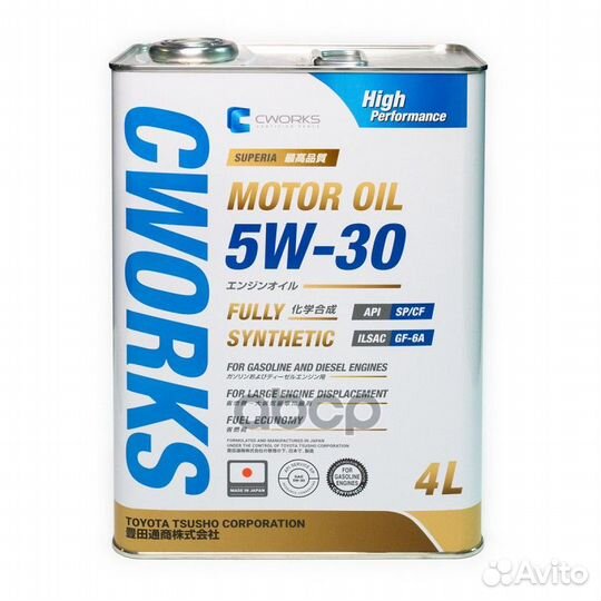 Cworks superia 5W-30 SP/CF Масло моторное синт