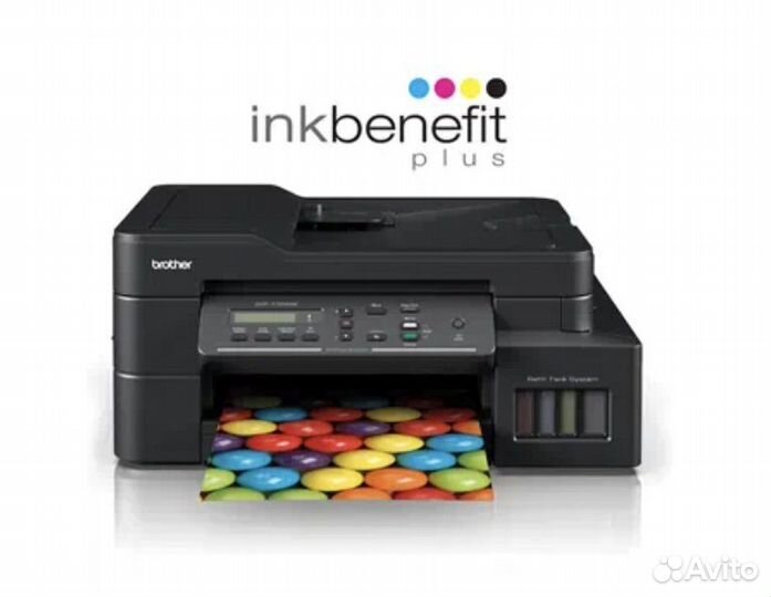 Мфу струйное Brother DCP-T720DW InkBenefit Plus