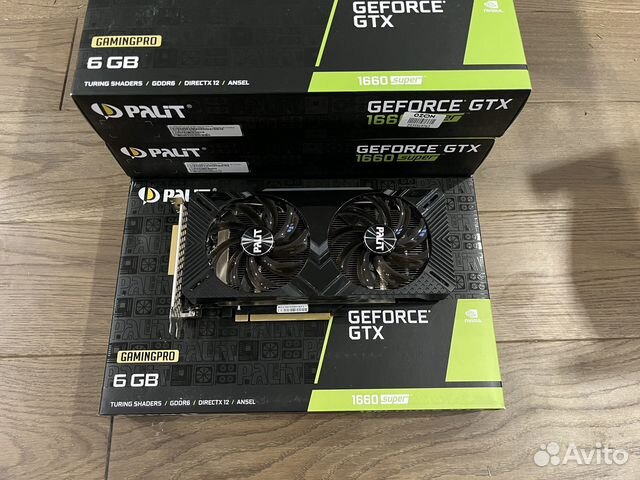 Palit Gtx 1660 super купить в Москве | Электроника | Авито
