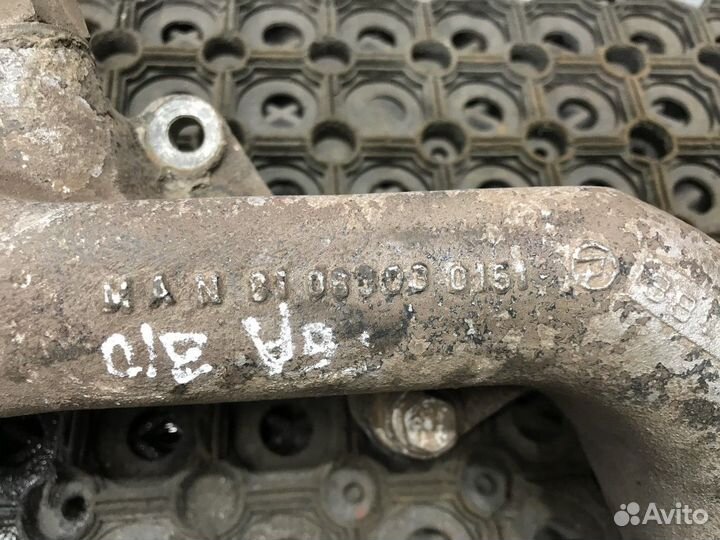 Патрубок системы охлаждения Man TGA