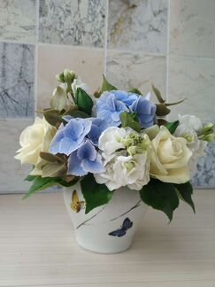 Композиция для подарка из полимерной глины