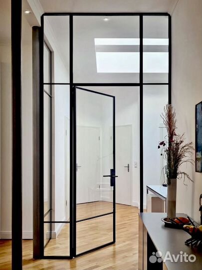 Межкомнатные перегородки из стекла