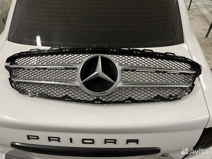 Решетка радиатора mercedes c-класс class w205