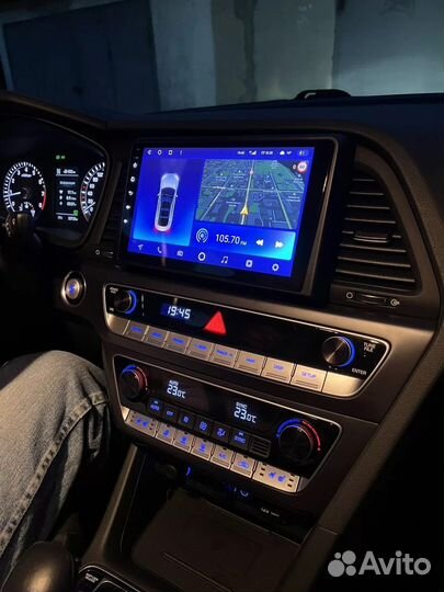 Автомагнитола Teyes на Hyundai Sonata 7