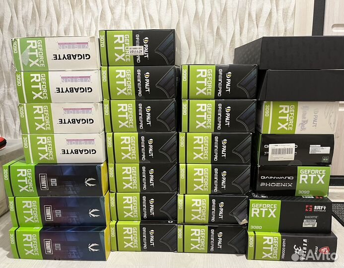 Коробки для видеокарт rtx 3090