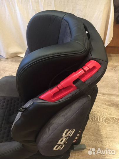 Автокресло capella isofix/ ремень 9-36