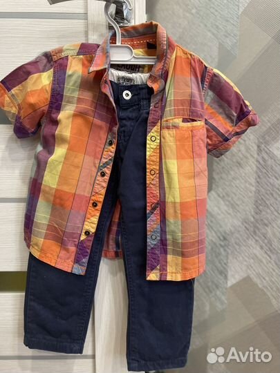 Рубашка и брюки для мальчика