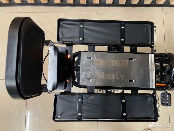 Электровелосипед колхозник monster dimax