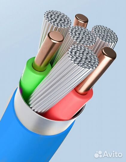 Силиконовый кабель Type-c 120w 6A