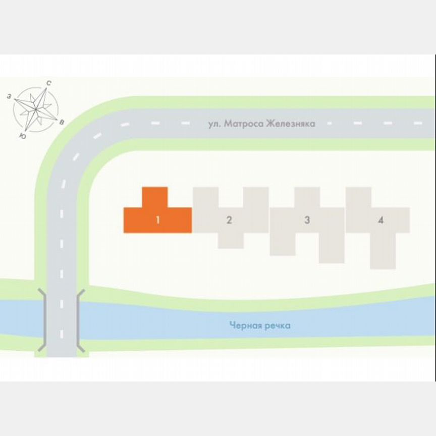 Апартаменты-студия, 21,4 м², 13/13 эт.
