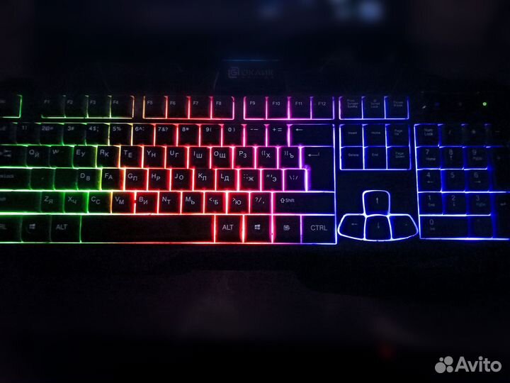 Игровая клавиатура Оклик 757G madness
