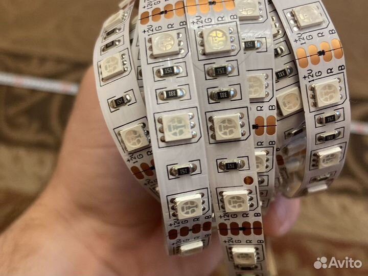 Диодная лента, RGB лента 6 цветов