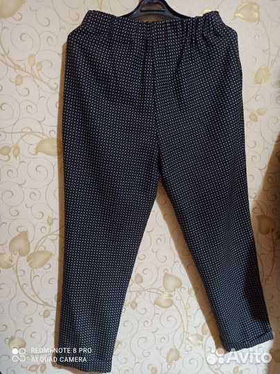 Брюки утеплённые классические, 48