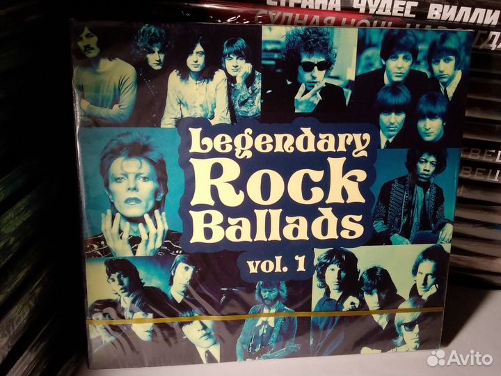 Legendary Rock Ballads vol.1 2cd новый