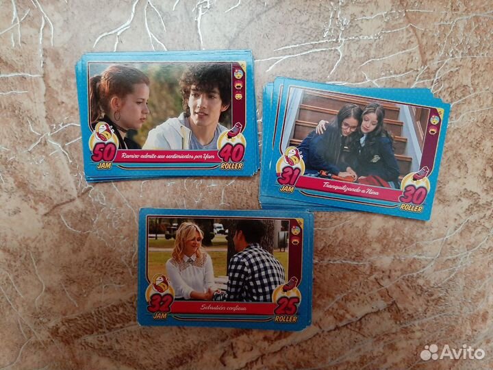 Редкая коллекция карточек toops Soy Luna Я луна