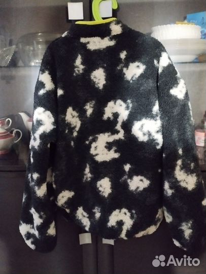 Кофта на молнии для девочки утеплённая