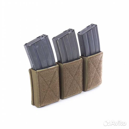 Warrior Assault Systems Triple Velcro Mag Pouch
