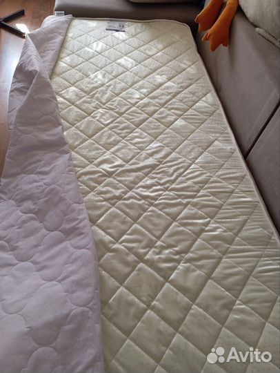 Матрас Dreamline Slim Roll Hard 80x200 + наматрасн