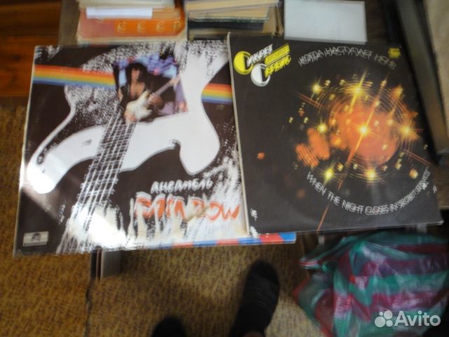 Виниловые пластинки рок