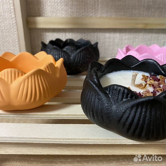 Свечи-лотосы