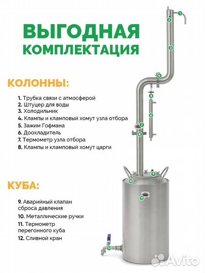 Самогонный аппарат Цена -качество Родник Про 3