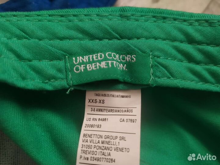 Кепки benetton