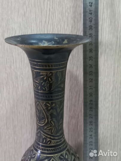Ваза бронзовая Индия.70-е гг