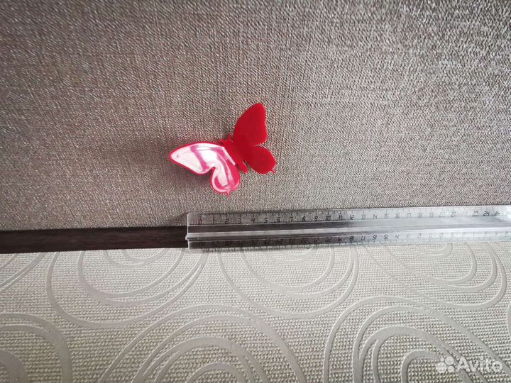 Декоративные пластиковые бабочки