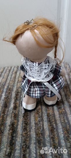 Кукла тильда ручной работы выпускница /школьница