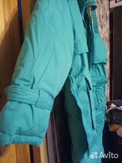 Пуховик мужской длинный новый