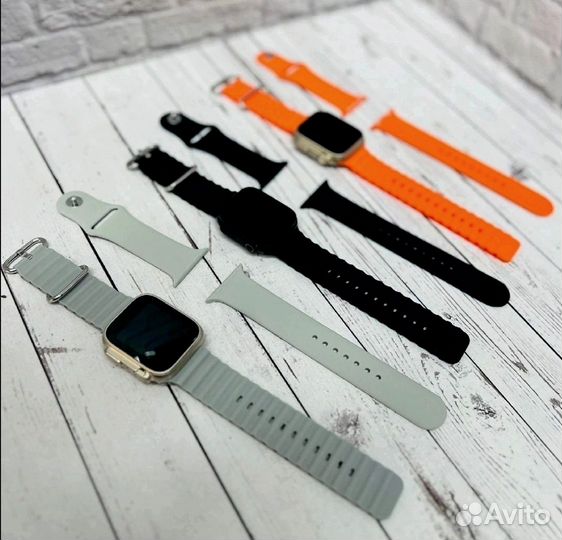 Смарт-часы T900 Ultra + беспроводные наушники