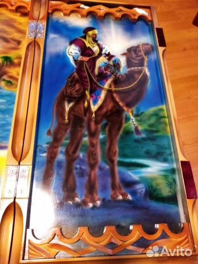 Нарды ручной работы бу, очень хорошее состояние