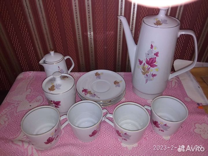 Сервиз кофейный гдр