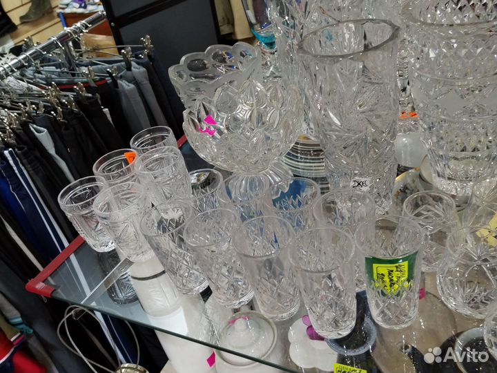 Хрустальная посуда СССР