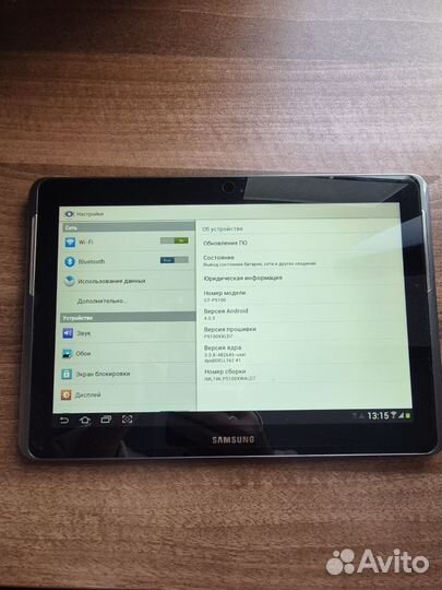 Планшет samsung galaxy tab 2 10.1 GT-5100