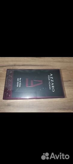 Azzaro pour homme hot pepper мужской парфюм