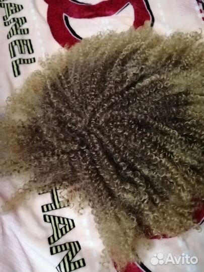 Парик афрокудри