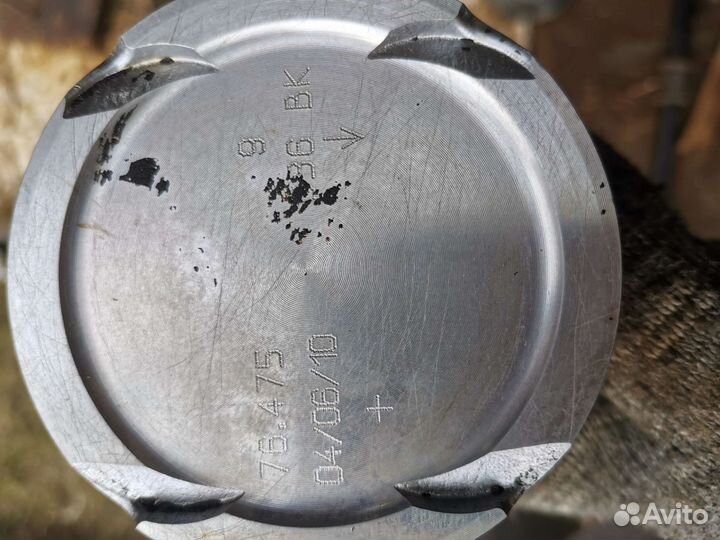 Поршень с шатуном volkswagen 1.4 75л.с