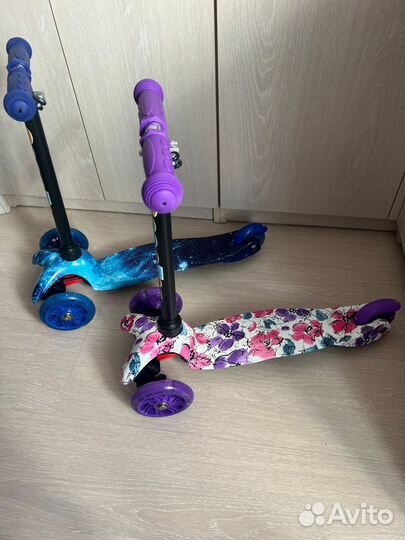 Самокат детский трехколесный