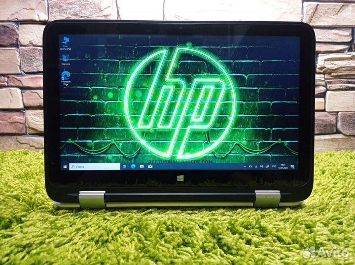 Мощный сенсорный HP 4ядра 8Гб 256Gb SSD