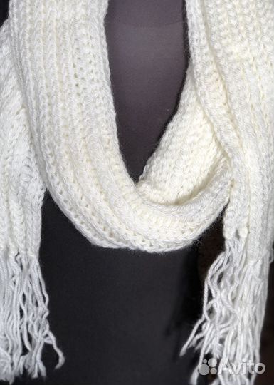 Шапка ушанка на меху, перчатки, шарф, шерсть, новы