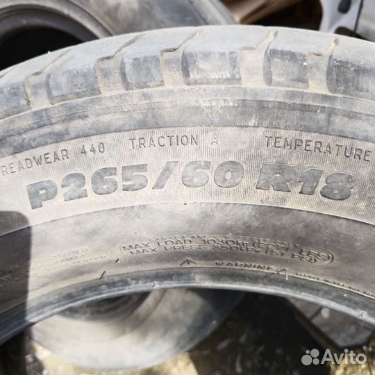 Michelin Latitude Tour HP 265/60 R18