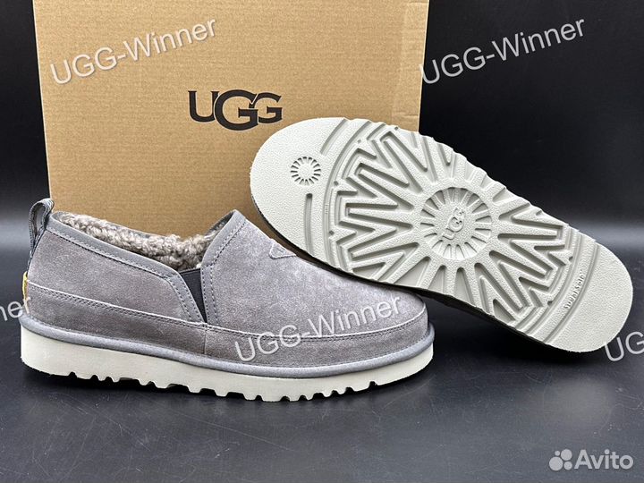 Угги мужские ботинки UGG Romeo серые