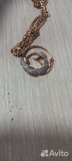 Золотой кулон подвеска 585