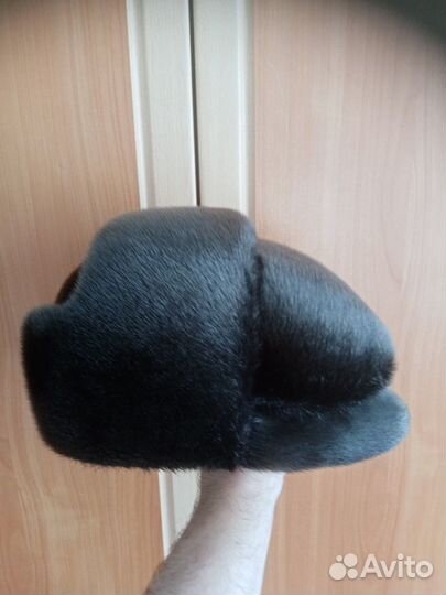 Меховая мужская кепка