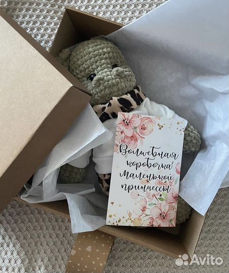 Бегемотик вязаный